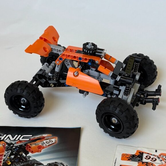 Lego Set 9392 Quad Bike Technic 2 in 1 Build With Instruction Manual 4-Wheeler - Picture 5 of 9